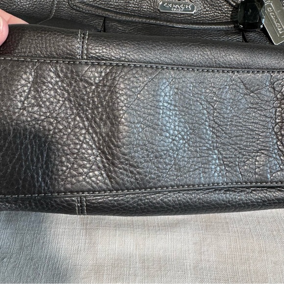 Coach Madison Audrey Chain Bag Anthracite Metallic Dark Silver - Picture 5 of 15